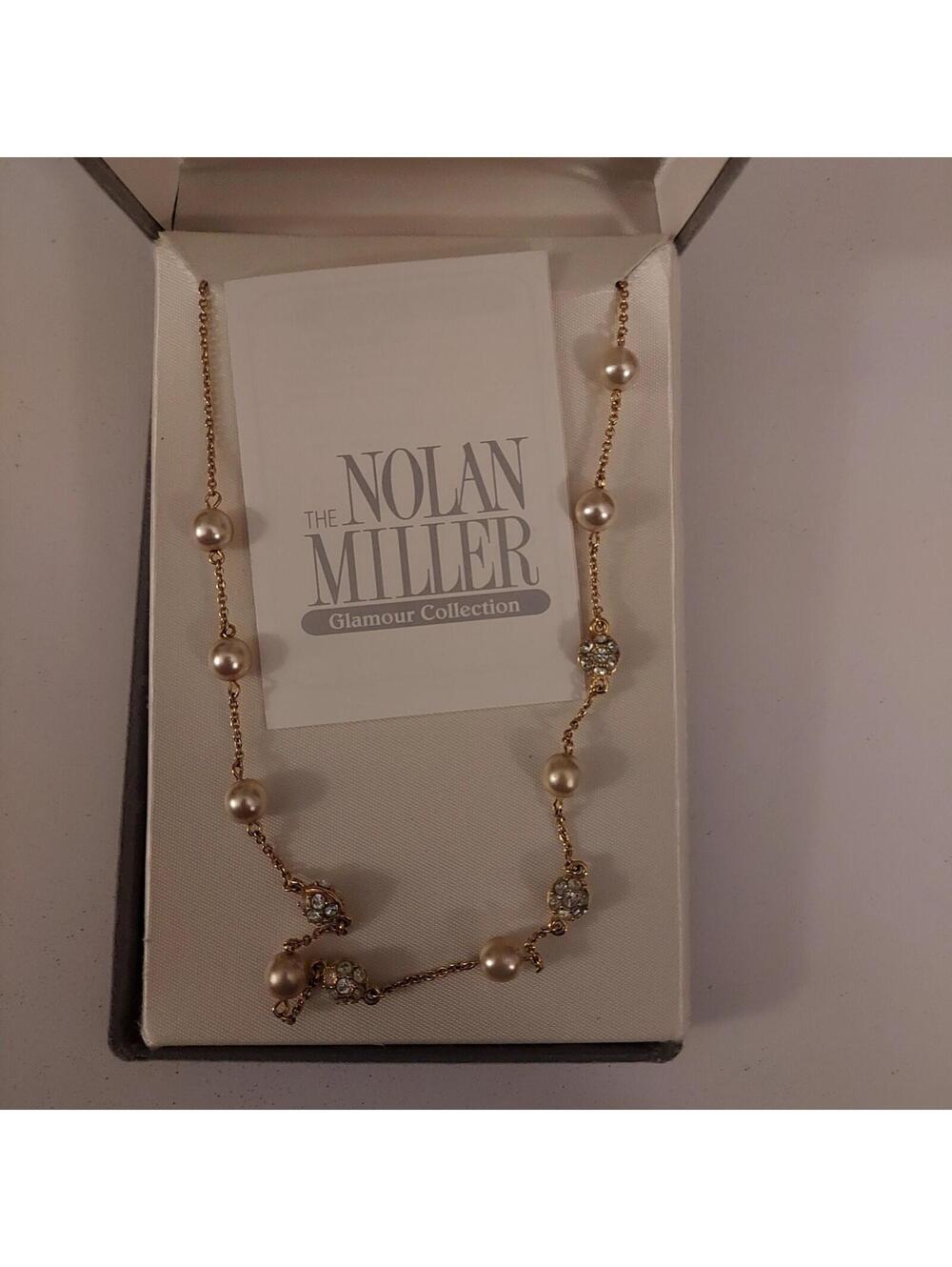 Nolan Miller Glamour Collection  Tinsel Town Necklace With Box